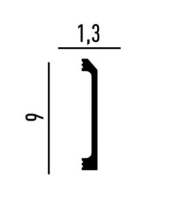 Плинтус P142